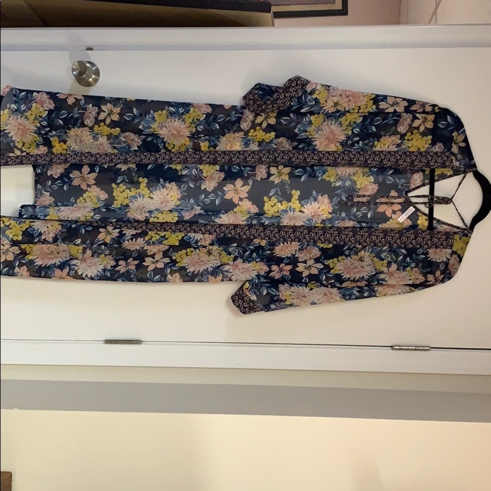 Floral kimono